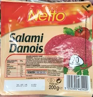 Mängden socker i Salami danois