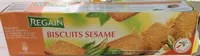 Mängden socker i Biscuits sésame