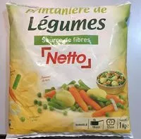 Mängden socker i Sauvanet Netto Printaniere De Legumes Surgele