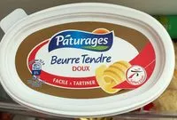 Mängden socker i Beurre tendre doux