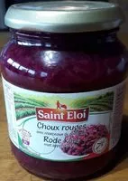 Mängden socker i Choux rouge avec morceaux de pomme