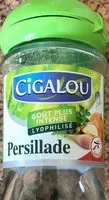 Mängden socker i Cigalou Persillade LYO.6G