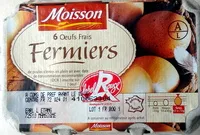 Mängden socker i Oeufs frais Fermiers