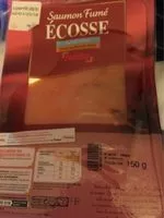 Mängden socker i saumon fumé ecosse - 150g