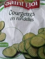 Mängden socker i Courgettes en rondelles surgelées
