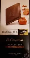 Mängden socker i Le craquant chocolat lait éclats caramel et pointe de sel