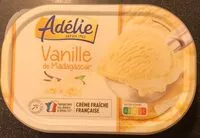 Mängden socker i Glace vanille de madagascar