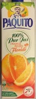 Mängden socker i 100 % Pur Jus Orange avec pulpe Floride