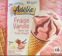 Mängden socker i Fraise Vanille Sauce aux Fruits Rouges, aromatisée