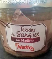 Mängden socker i Terrine De Sanglier