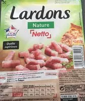 Mängden socker i Lardons Nature