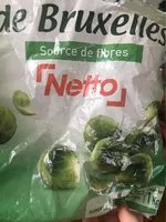 Mängden socker i Netto Choux De Bruxelles Surgele