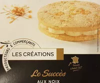 Mängden socker i Le Succès aux Noix