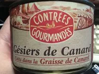 Mängden socker i Gésiers de Canards