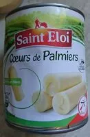 Mängden socker i Cœurs de palmiers