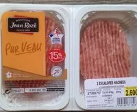 Mängden socker i Viande hachée pur veau