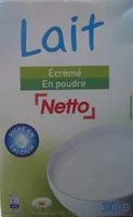 Mängden socker i Lait écrémé en poudre
