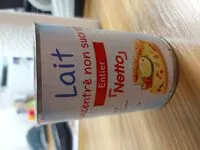 Mängden socker i Lait Concentre Non Sucré