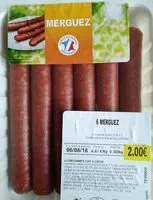 Mängden socker i Merguez Boyaux collageniques