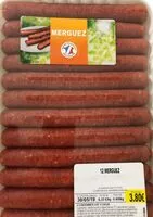 Mängden socker i Merguez x12, La Barquette De,
