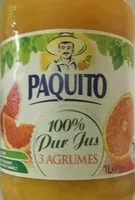 Mängden socker i 100% Pur jus 3 agrumes