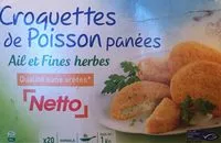 Mängden socker i Croquettes de poisson panées Ail et Fines herbes