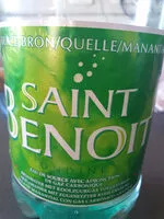 Mängden socker i Eau Gazeuse Saint Benoit
