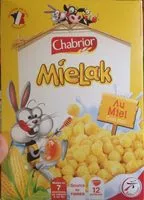 Mängden socker i Céréales miélak au miel
