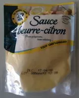 Mängden socker i Sauce Beurre-Citron