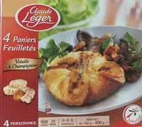 Mängden socker i Paniers Feuilletés Volaille et Champignons