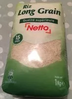 Mängden socker i NETTO Riz long sac 1kg