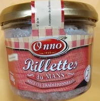Mängden socker i Rillettes du Mans, recette traditionnelle