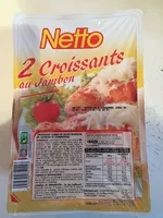 Mängden socker i 2 croissants au jambon