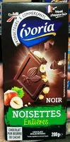 Mängden socker i Chocolat noir noisettes entières