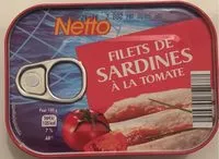 Mängden socker i Netto flt Sardine Tomate