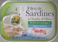 Mängden socker i Sardines à l huile d olive