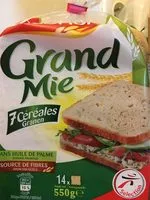 Mängden socker i Grand Mie 7 céréales