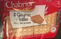 Mängden socker i Gaufres molles poudrées au sucre