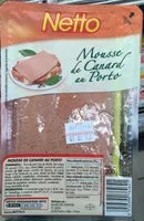 Mängden socker i Mousse de Canard au Porto