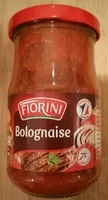 Mängden socker i Bolognaise