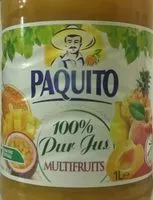 Mängden socker i 100% Pur Jus - Jus multifruits