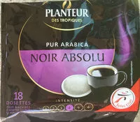 Mängden socker i Café dosettes Pur Arabica Noir absolu