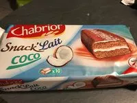 Mängden socker i Snack lait coco