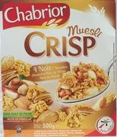 Mängden socker i Muesli crisp 4 noix