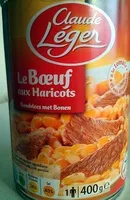 Mängden socker i Le Bœuf aux Haricots (1 portion)