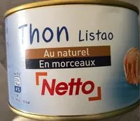 Mängden socker i Thon au Naturel