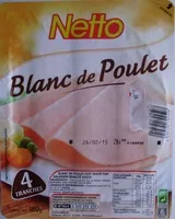 Mängden socker i Blanc de Poulet - 4 Tranches
