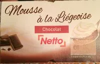 Mängden socker i Mousse à la Liégeoise au Chocolats