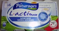 Mängden socker i L.actiPause, Nature Sucré (x 6)