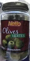 Mängden socker i Olives vertes dénoyautées